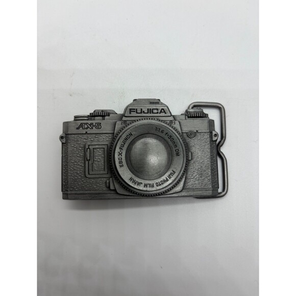 Unbranded Other - Fujica Fuji AX-5 Belt Buckle SLR 35mm Film Camera Belt Buckle